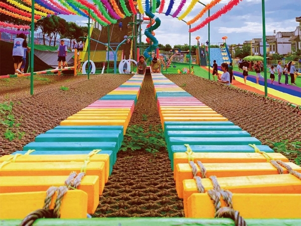 山東省濟寧市無動力樂園